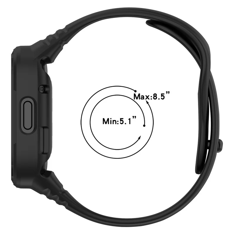 Xiaomi Redmi Watch 3 silicone strap with protective cover