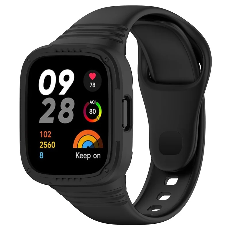 Xiaomi Redmi Watch 3 silicone strap with protective cover