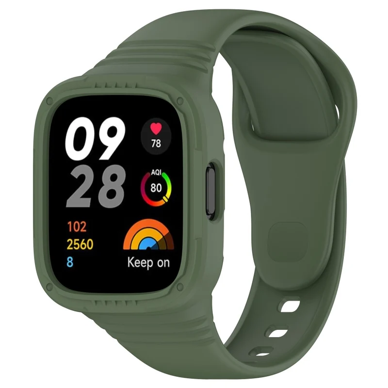 Xiaomi Redmi Watch 3 silicone strap with protective cover