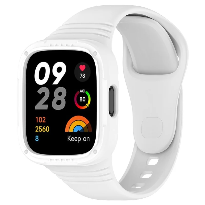 Xiaomi Redmi Watch 3 silicone strap with protective cover