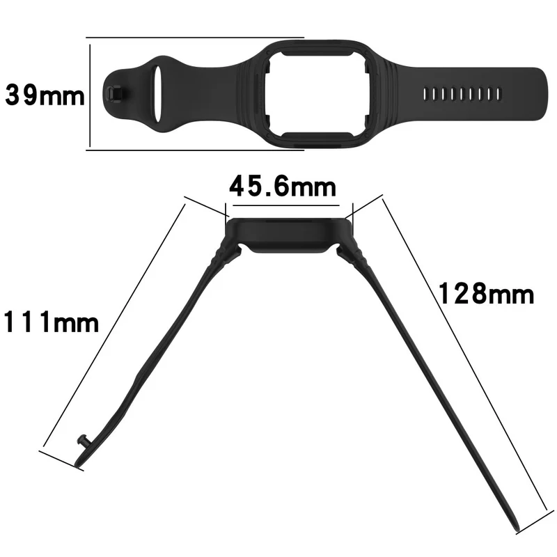 Xiaomi Redmi Watch 3 silicone strap with protective cover