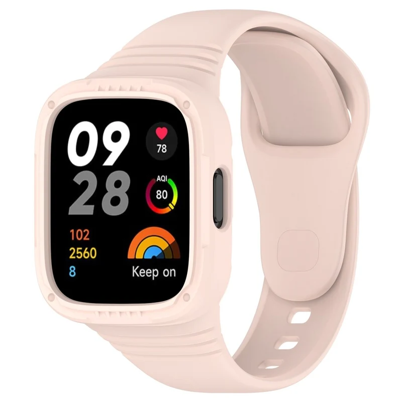 Xiaomi Redmi Watch 3 silicone strap with protective cover