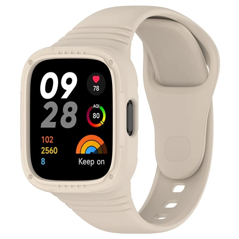 Xiaomi Redmi Watch 3 silicone strap with protective cover