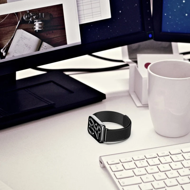 Xiaomi Smart Band 8 Pro milanese metal strap