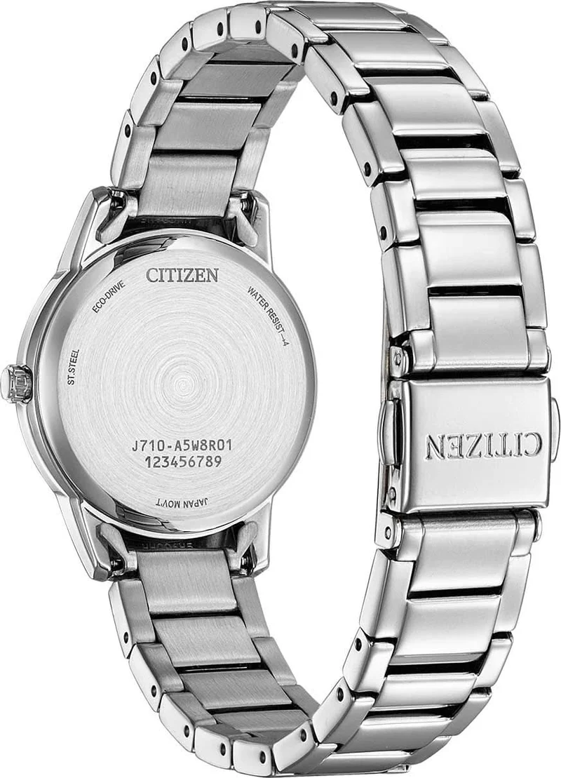 Citizen Eco-Drive FE1241-71L Damenuhr • Eco-Drive Solarantrieb • Edelstahl