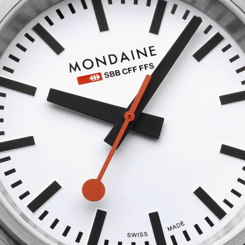 Mondaine stop2go MST.4101B.LBV.2SE Herrenuhr • SBB Design