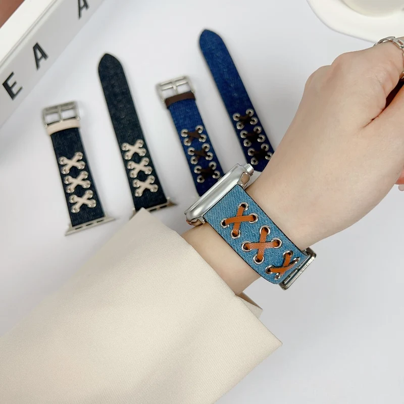 Apple Watch Series 9 45mm / Ultra 2 X-décor nylon strap