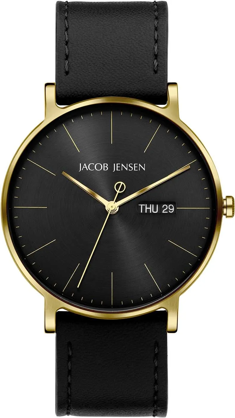 Jacob Jensen 165 Herrenuhr • Titan • Dänisches Design