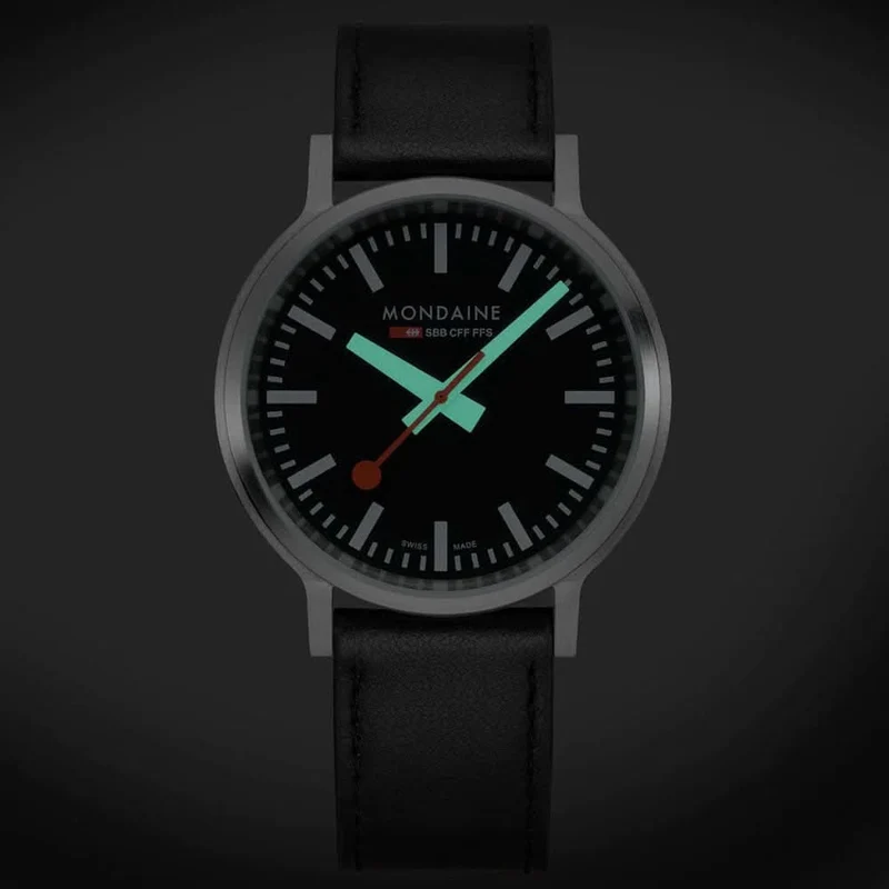 Mondaine Stop2Go MST.41020.LBV.2SE • Stop2Go • SBB-Design
