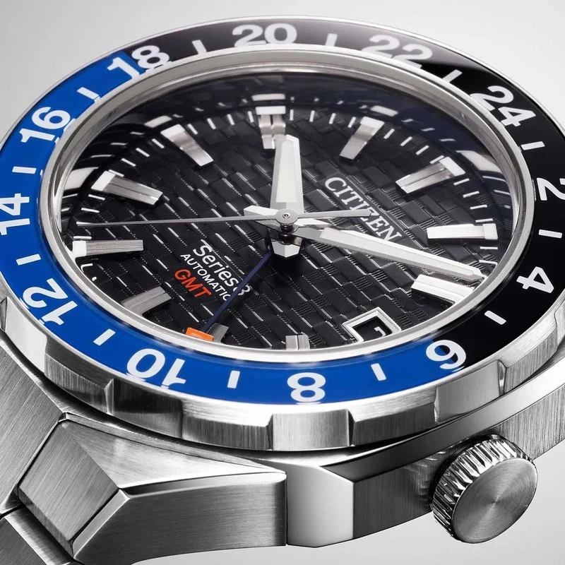 Citizen Series 8 NB6031-56E Herrenuhr • GMT Automatik • Tokyo Night Design