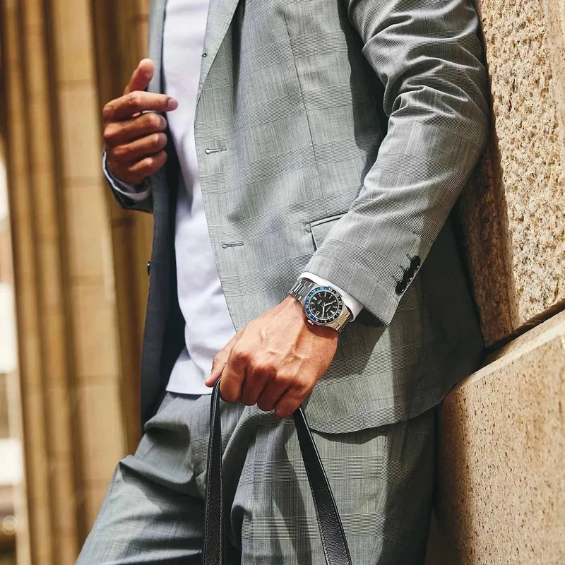 Citizen Series 8 NB6031-56E Herrenuhr • GMT Automatik • Tokyo Night Design