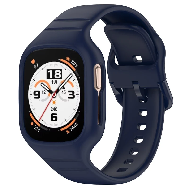 Honor Watch 4 silicone strap with integrated cover