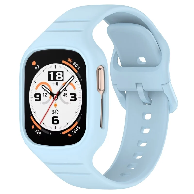 Honor Watch 4 silicone strap with integrated cover