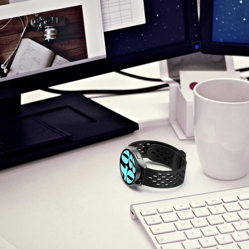 22mm simple silicone strap for Samsung and Huawei watch