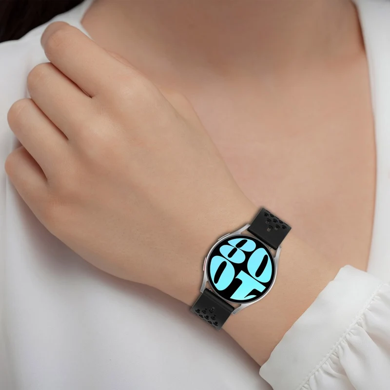 22mm simple silicone strap for Samsung and Huawei watch