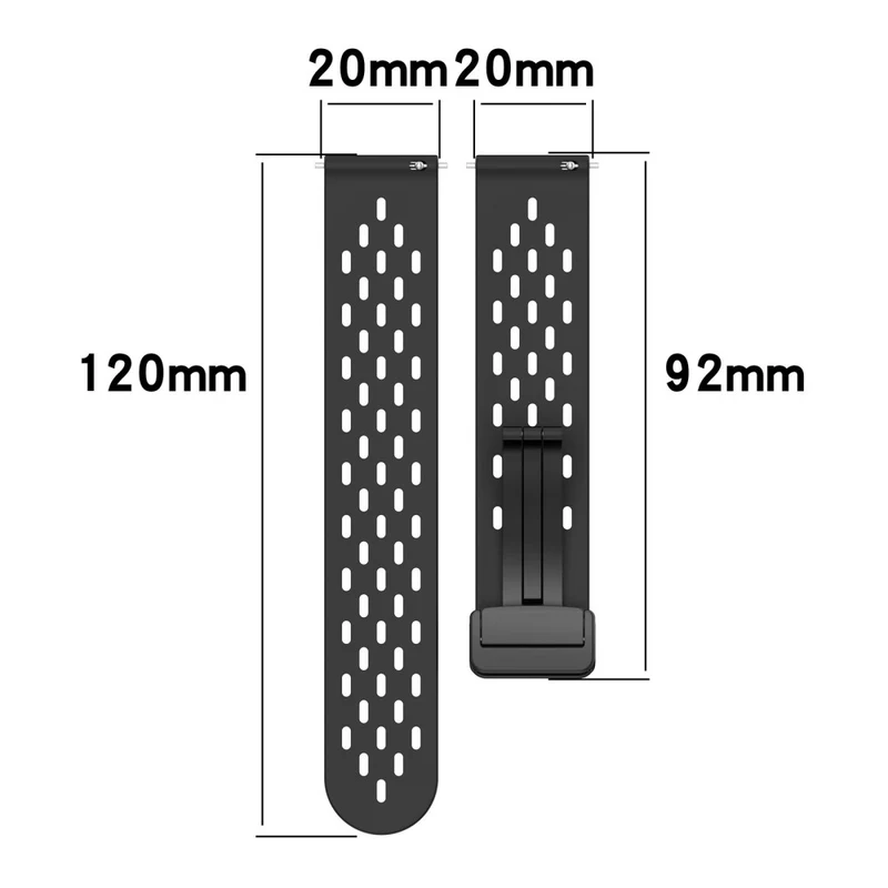 20mm silicone strap for Samsung Galaxy Watch 6 / 5 / 4