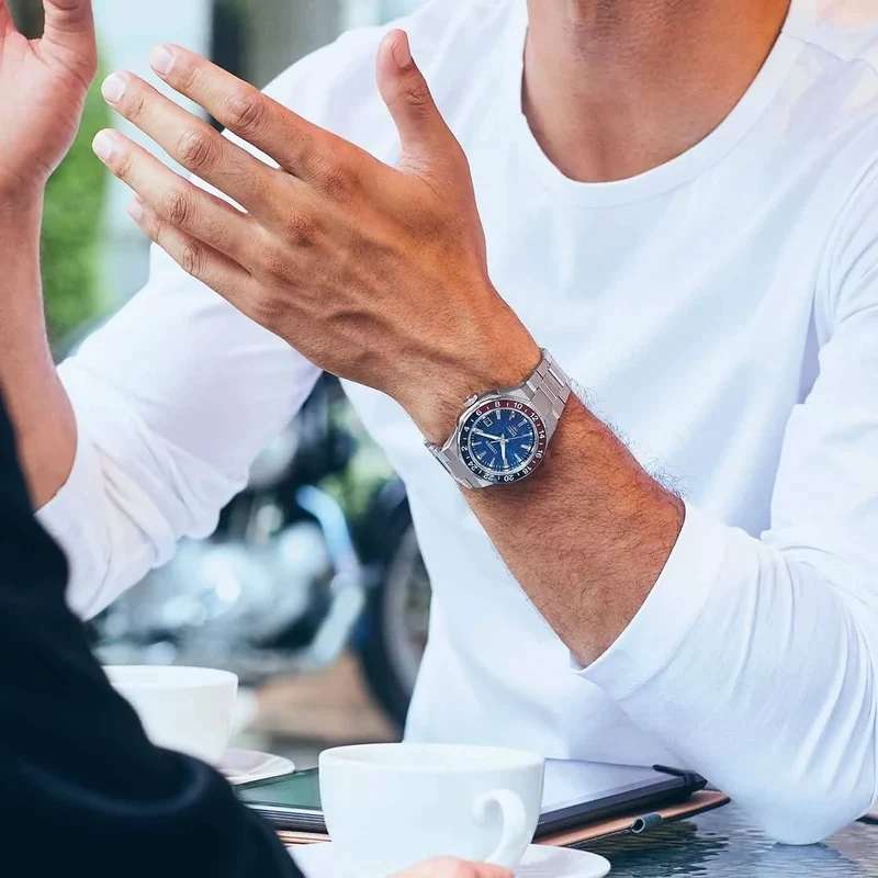 Citizen Series 8 NB6030-59L Herrenuhr • GMT Automatik • Saphirglas