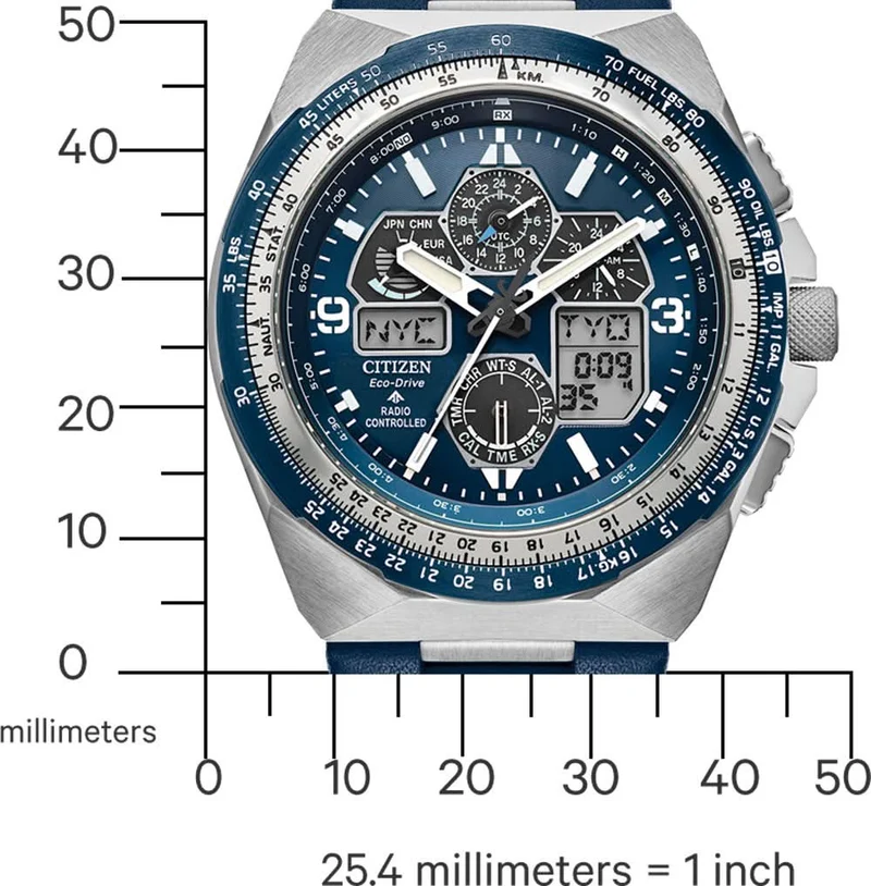 Citizen Promaster Skyhawk JY8148-08L Herrenuhr • Eco-Drive Funk • Saphirglas