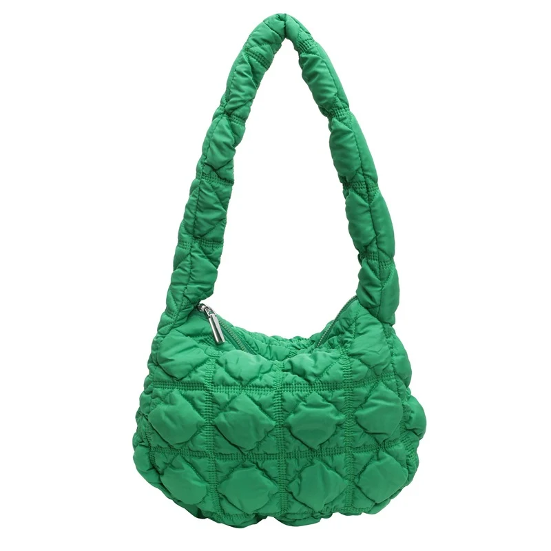 Gepolsterte Schlappen-Handtasche