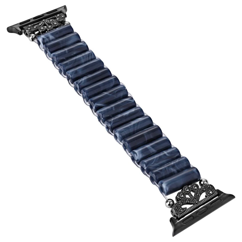 Apple Watch Series 8 (41mm) resin tube bead style strap