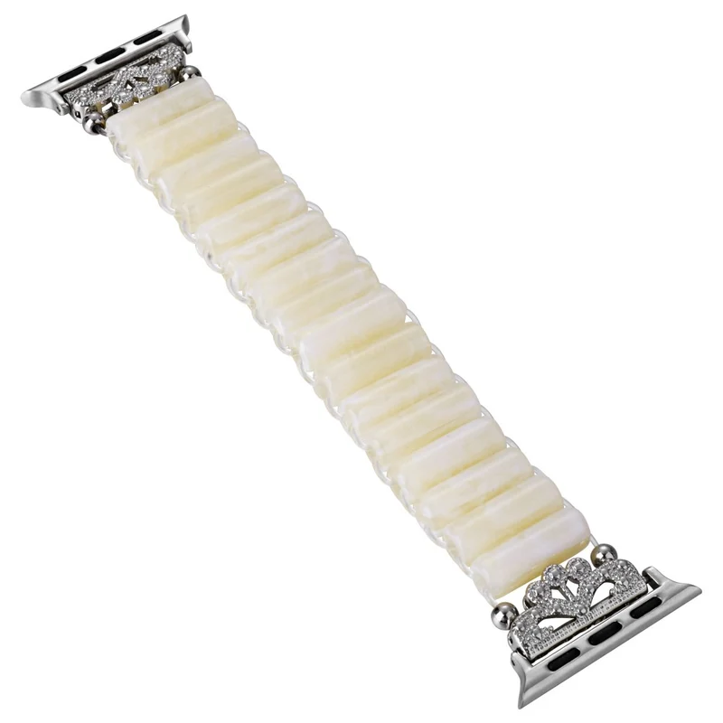 Apple Watch Series 8 (41mm) resin tube bead style strap