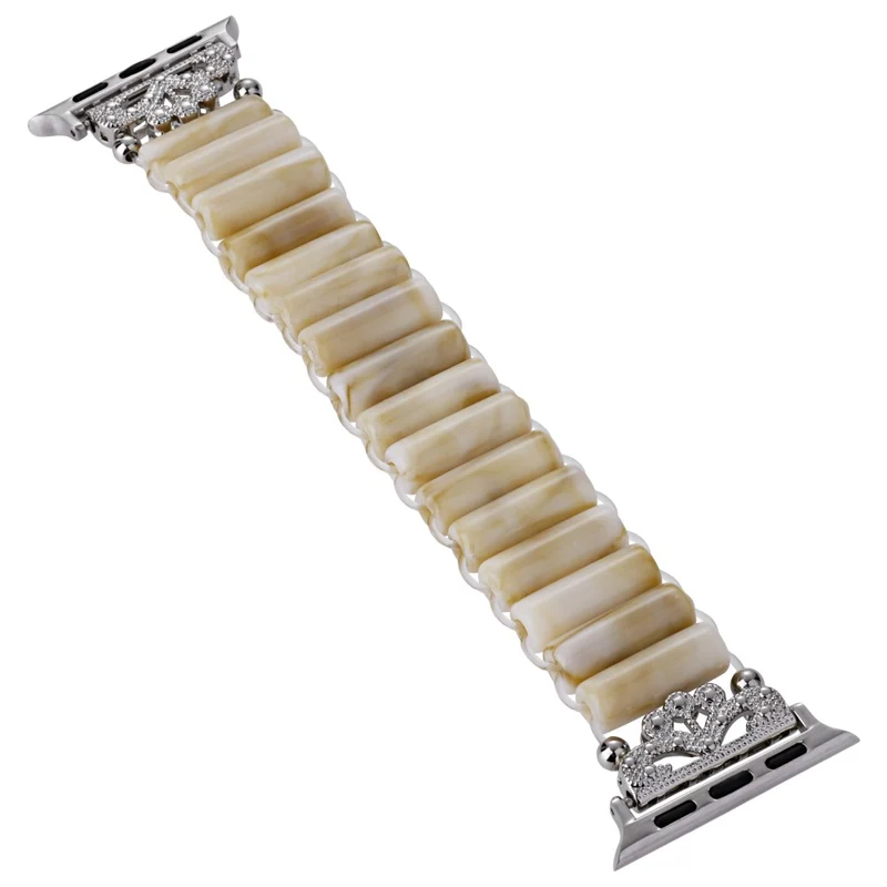Apple Watch Series 8 (41mm) resin tube bead style strap