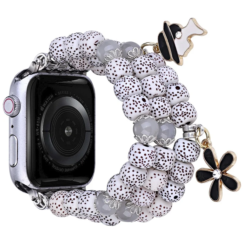Apple Watch Series 8 (45mm) / Watch Ultra Bodhi-shape bead strap