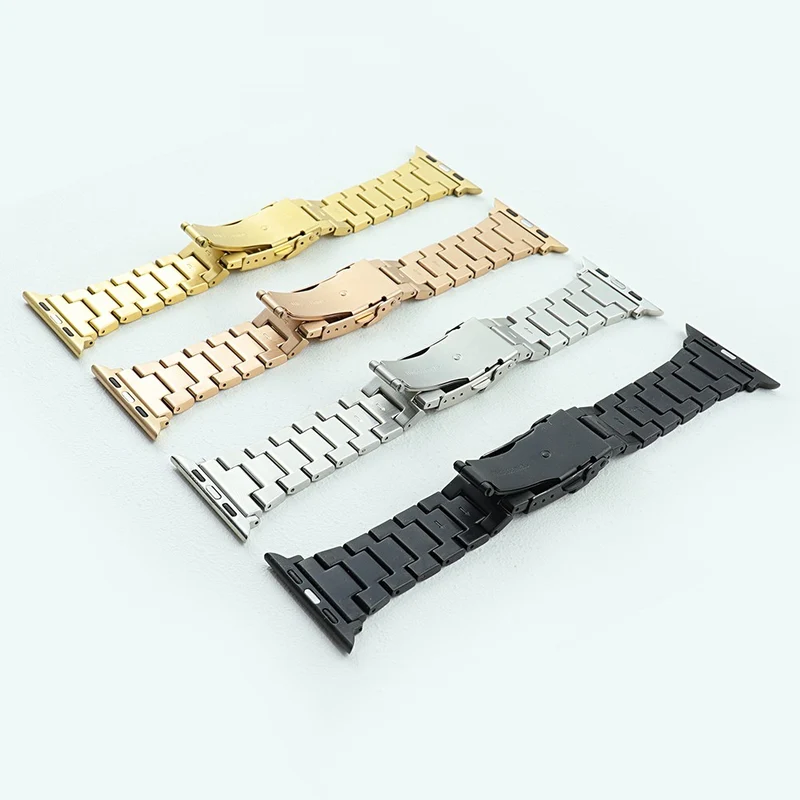 Apple Watch Series 8 (45mm) / Watch Ultra dot-edge style stainless steel strap