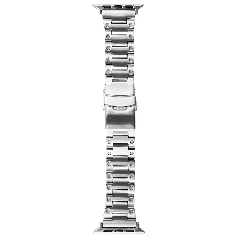 Apple Watch Series 8 (41mm) dot-edge style stainless steel strap
