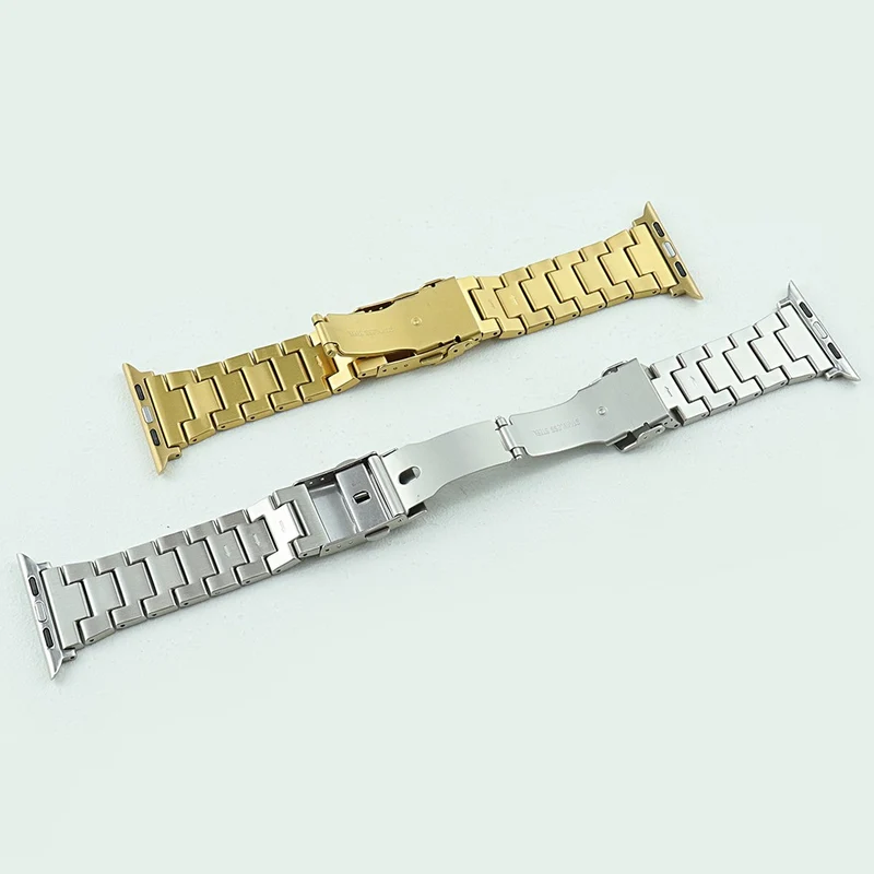 Apple Watch Series 8 (41mm) dot-edge style stainless steel strap