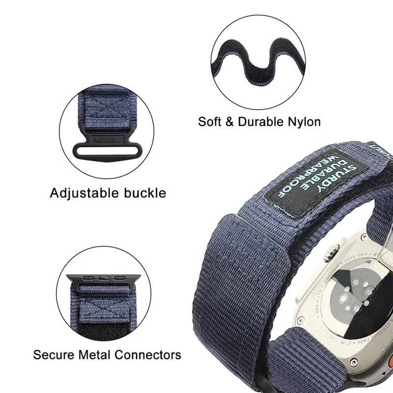 Apple Watch Series 8 (41mm) AW nylon sports strap
