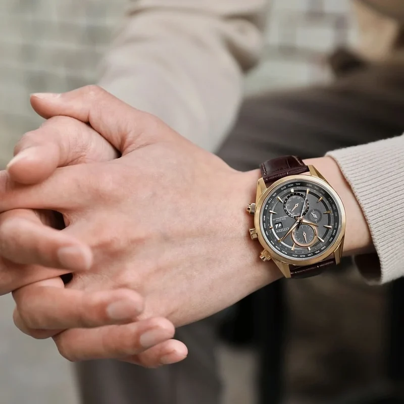 Citizen Radio Controlled AT8263-10H Herrenuhr • Eco-Drive Funk • Saphirglas