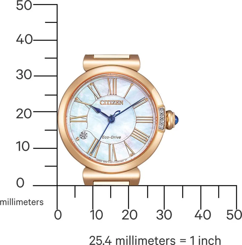 Citizen Citizen L EM1063-89D Damenuhr • Diamant • Eco-Drive