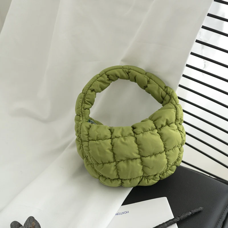Gepolsterte Mini Schultertasche