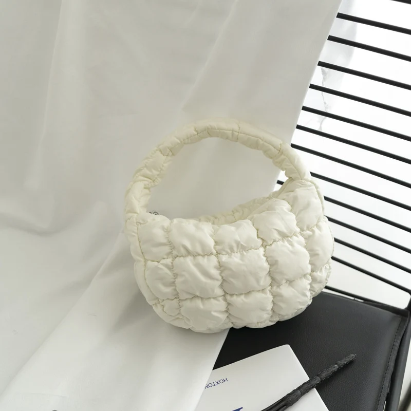 Gepolsterte Mini Schultertasche