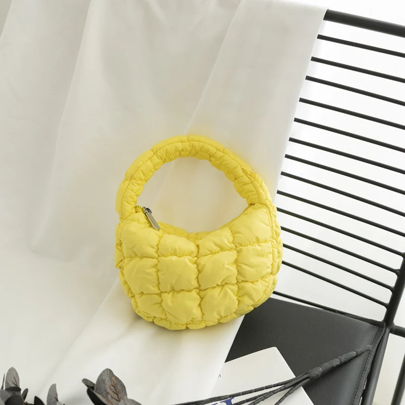 Gepolsterte Mini Schultertasche