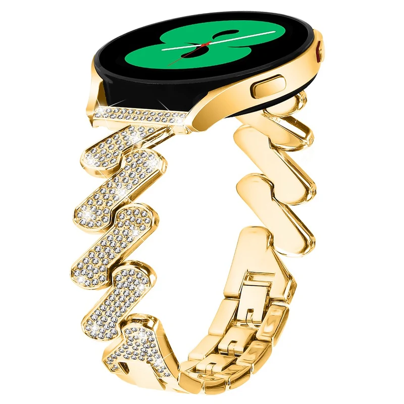 Samsung Galaxy Watch 6 / 6 Classic rhinestone luxury décor metal strap