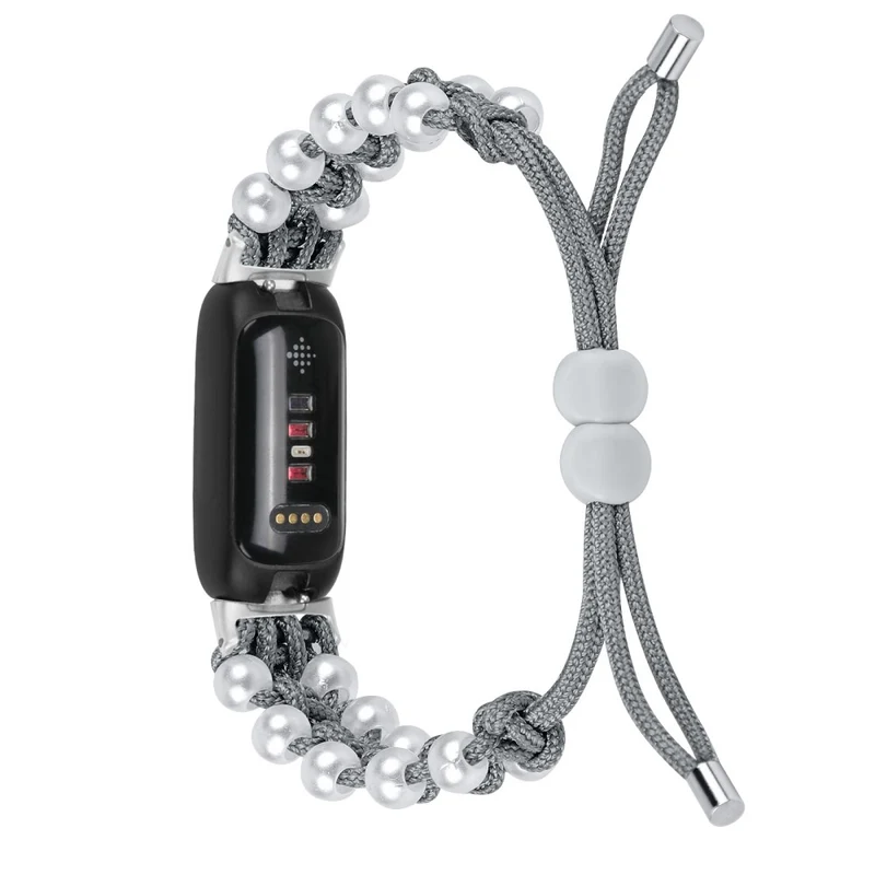 Fitbit Inspire 3 pear décor braid style strap - Rainbow