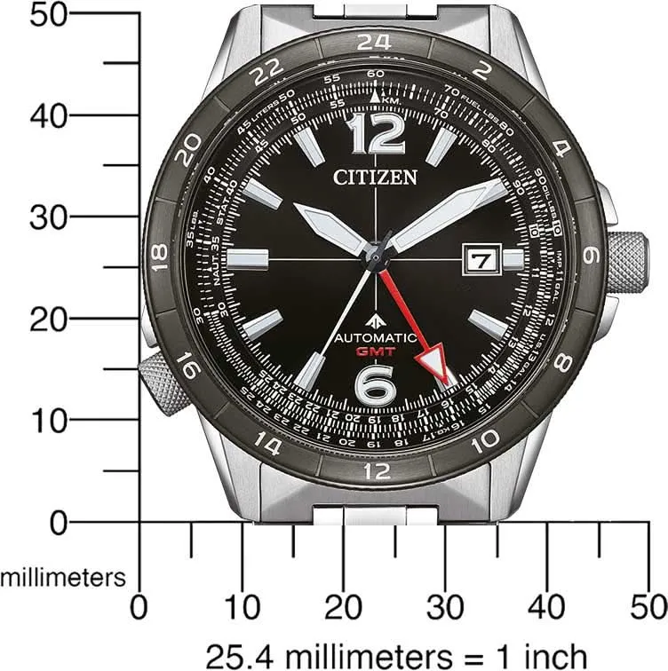 Citizen Promaster NB6046-59E Herrenuhr • Automatik GMT • Saphirglas