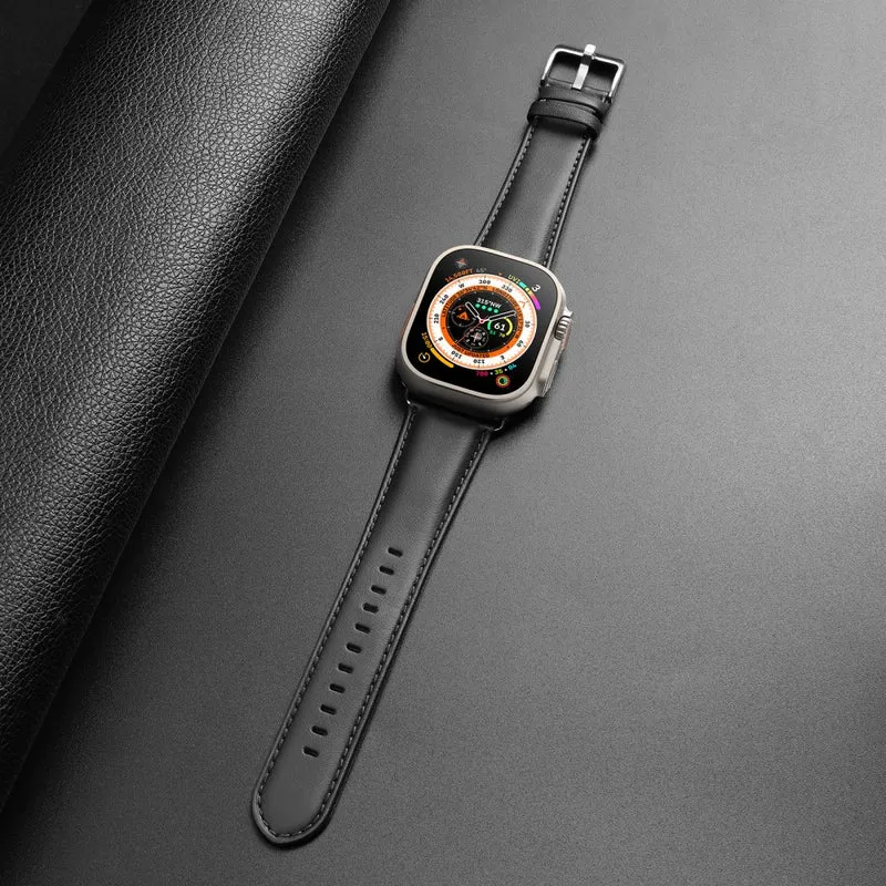 DUX DUCIS YS Apple Watch Series 9 41mm Cowhide leather strap