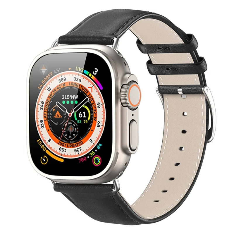 DUX DUCIS YS Apple Watch Series 9 41mm Cowhide leather strap