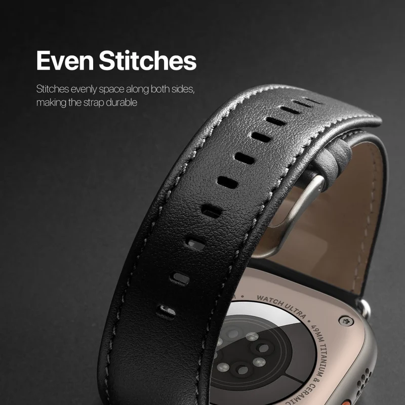 DUX DUCIS YS Apple Watch Series 9 41mm Cowhide leather strap