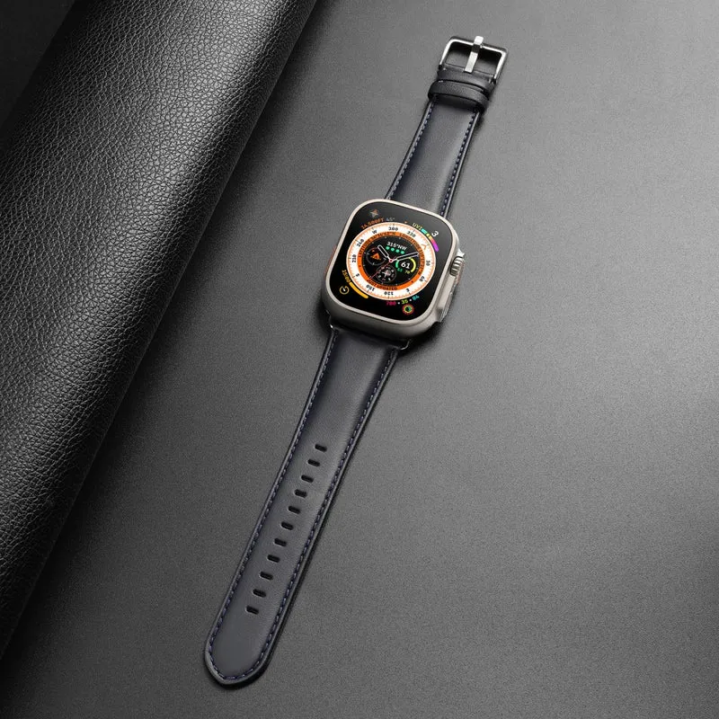 DUX DUCIS YS Apple Watch Series 9 41mm Cowhide leather strap
