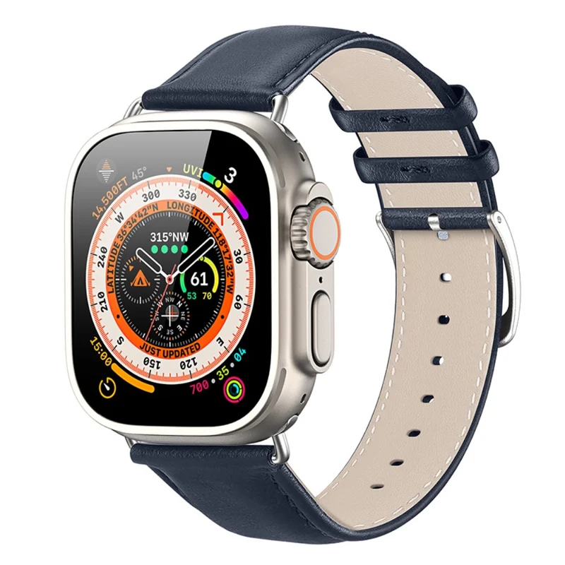 DUX DUCIS YS Apple Watch Series 9 41mm Cowhide leather strap
