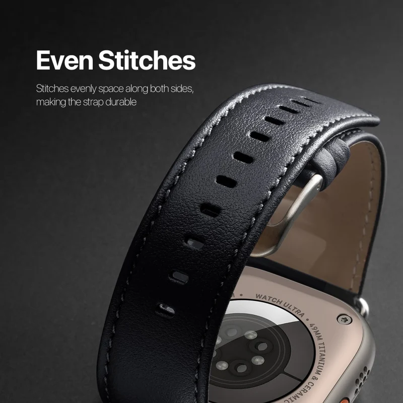 DUX DUCIS YS Apple Watch Series 9 41mm Cowhide leather strap