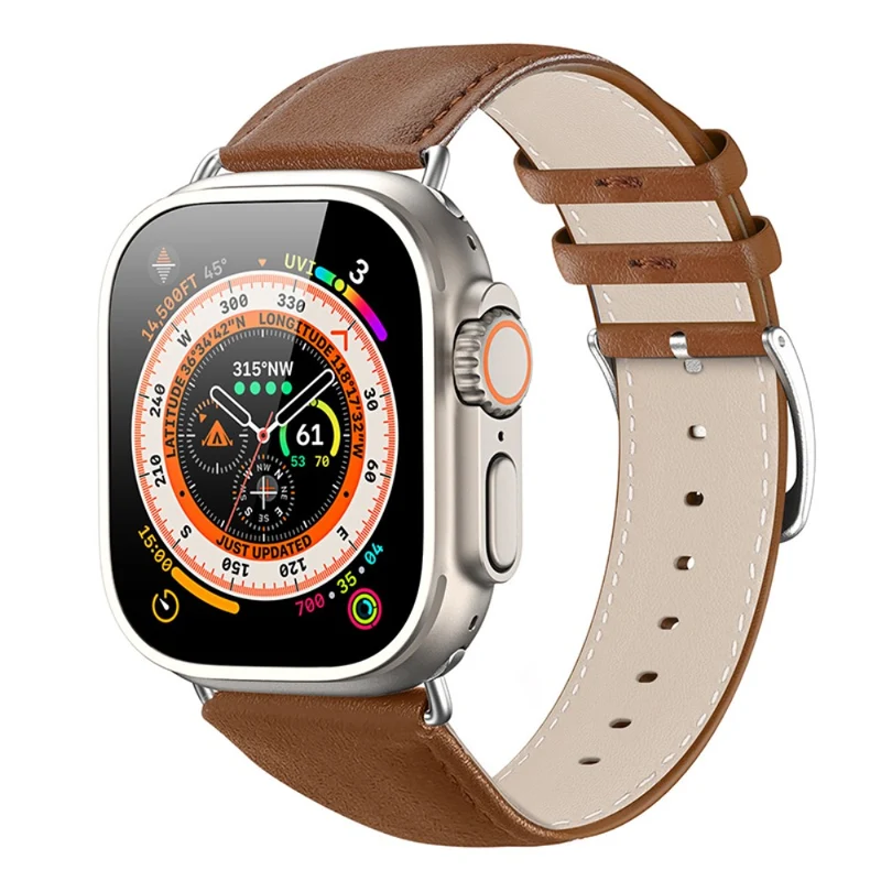 DUX DUCIS YS Apple Watch Series 9 41mm Cowhide leather strap