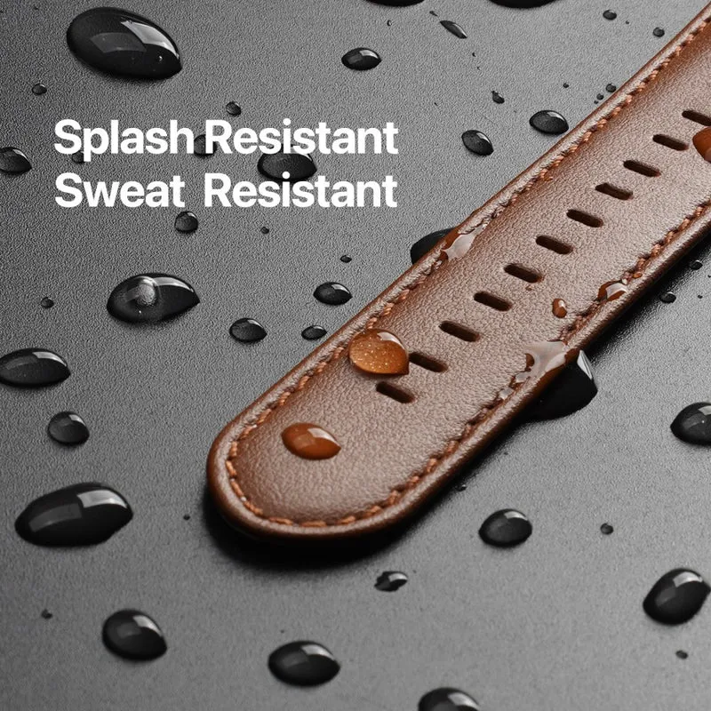 DUX DUCIS YS Apple Watch Series 9 41mm Cowhide leather strap