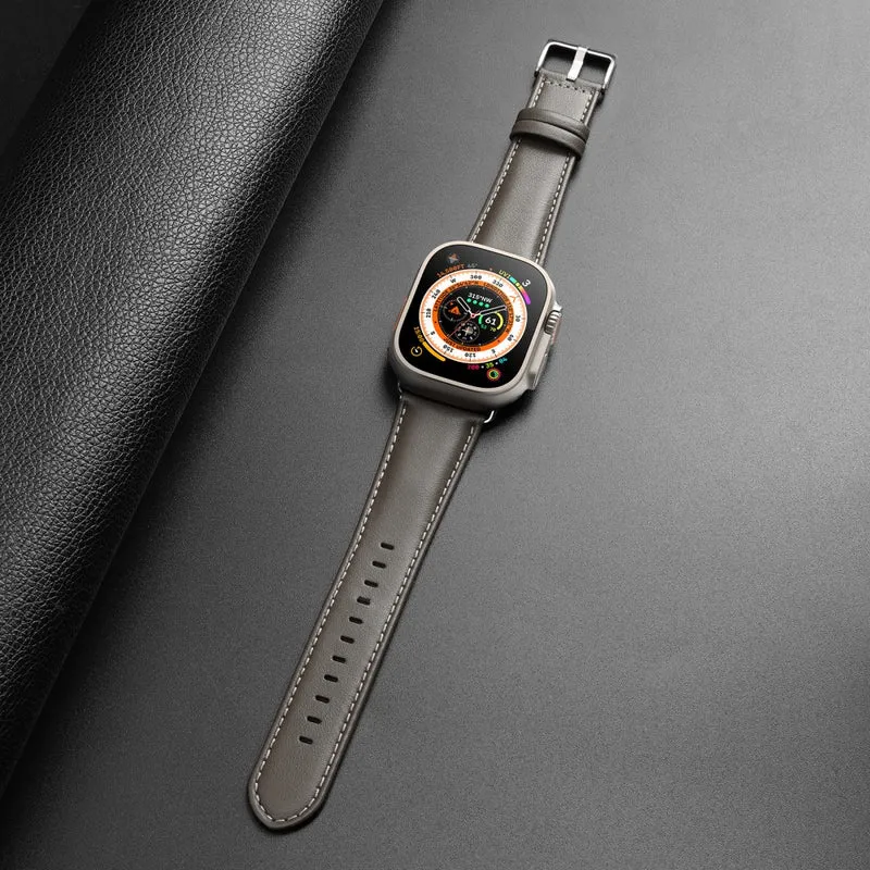 DUX DUCIS YS Apple Watch Series 9 41mm Cowhide leather strap