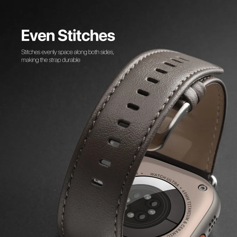 DUX DUCIS YS Apple Watch Series 9 41mm Cowhide leather strap