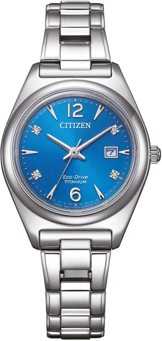 Citizen Super Titanium EW2601-81L Damenuhr • Eco-Drive